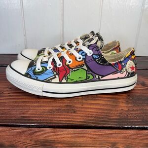 Converse Chuck Taylor All Star Low Abstract Graffiti / Cartoon Graphic Women’s 9